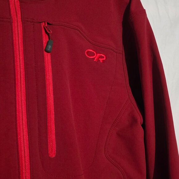 Outdoor Research OR 56400 Men's Softshell Jacket - Red - Sz M* - Picture 2 of 6